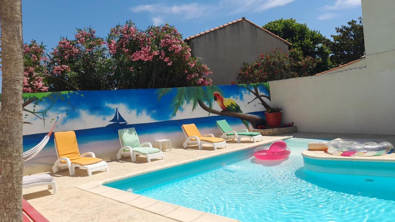 Chambre Chez Corinne Et Bernard Cazouls-lès-Béziers エクステリア 写真
